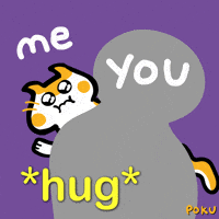 I Feel You Love GIF by Poku Meow