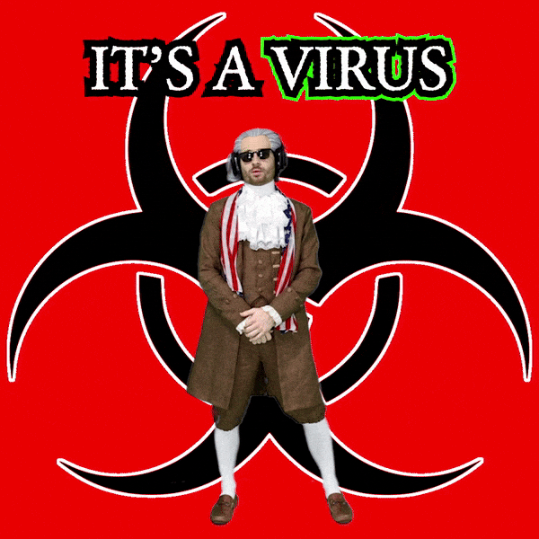 Virus Duplicating GIF