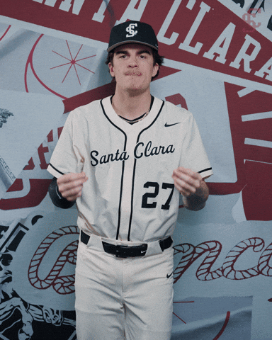 Bronco Baseball GIF by Santa Clara Broncos