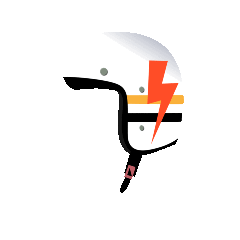 helmet yego Sticker