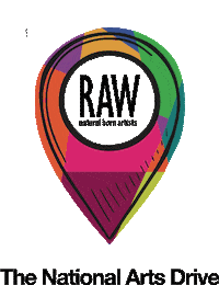 rawnaturalbornartists creative artshow supportlocalart rawartists Sticker