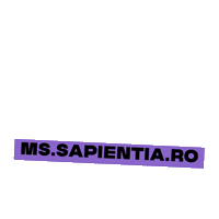 Sapientia Sticker by Gödri Csilla