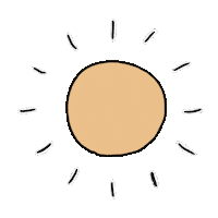 Sun Morning Sticker