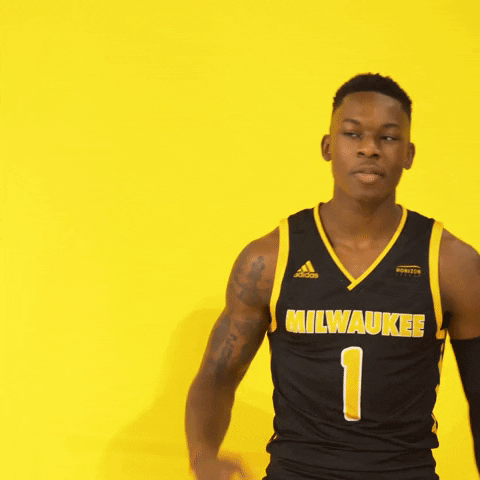 Basketball College GIF by Milwaukee Panthers
