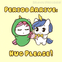 Bu Period Pain GIF by Brave Unicorn