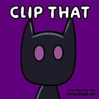 Glow Black Cat GIF by VeeFriends