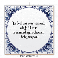 Respect Reflectie GIF by Tegelspreuken.nl