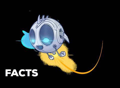 FactsConvention giphygifmaker space robot future GIF