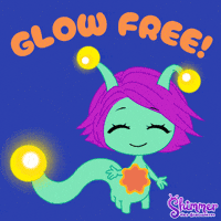 Glow Up Good Vibes GIF by ShimmertheGlowworm