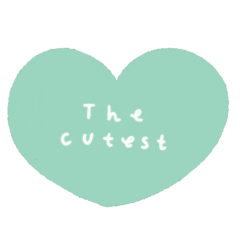 Heart Sticker by Fiftygrams
