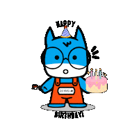Happy Birthday Zeemo Sticker by 2.5NVG