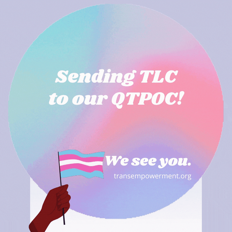 Trans Day Of Visibility Love GIF by Trans Empowerment Project