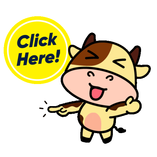 Click Here Sticker by NMooMoo