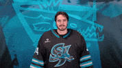 Number One Hockey GIF by San Jose Barracuda