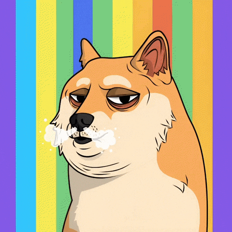 Tired Digital Art GIF by Doge Pound
