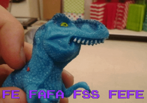 adrianalianakaday giphygifmaker t rex finofaurio dinosaurio rex GIF