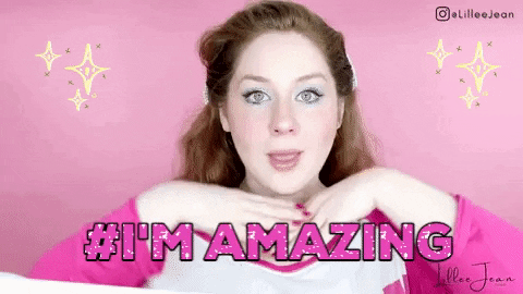 I Am The Best Thumbs Up GIF by Lillee Jean