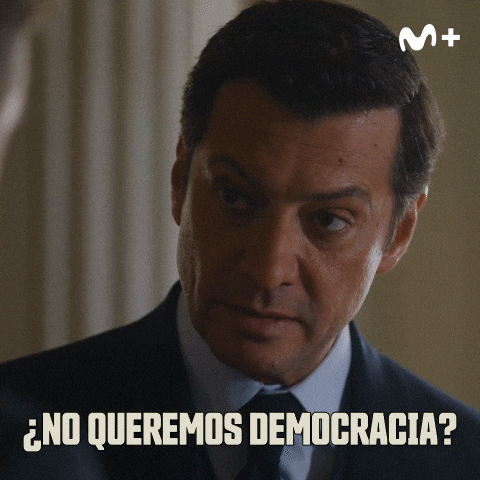 Democracia Anatomia GIF by Movistar Plus+