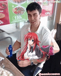 Rias Gremory Emir GIF