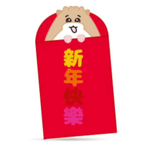 Chinese New Year Luck GIF by hamsta.world