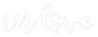 Typography Love Sticker