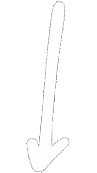 Arrow Doodle Sticker by Huddl Studio