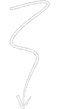 Arrow Doodle Sticker by Huddl Studio