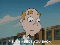 hey arnold nicksplat GIF