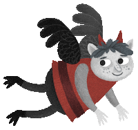 Halloween Flying Sticker