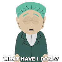 What Have I Done Shame Sticker by South Park