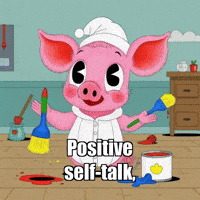 Confidence Positive Thinking GIF by The Pigasso