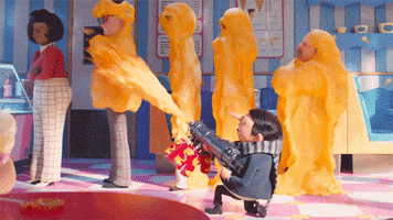 Boom Cheese GIF by Minions