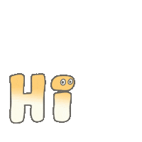 Lettering Animated Text Sticker