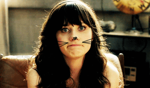 new girl kitty GIF