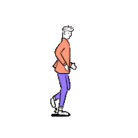 Fitness Walking Sticker by adambanaszek