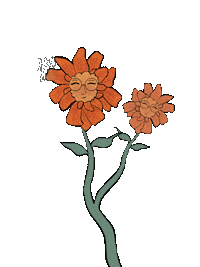 altaart smile nature flower face Sticker