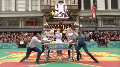 waitress GIF by The 91st Annual Macy’s Thanksgiving Day Parade