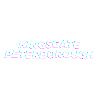 KingsGateUK loop wave peterborough kingsgate Sticker