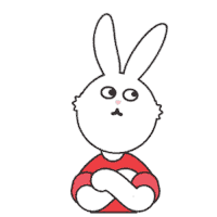 bunny rabbit Sticker