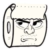 Sarcastic Eyeroll Sticker by Roots Refillery