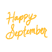 September 1 Lettering Sticker by Jessica Lau