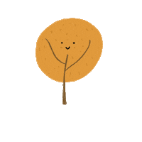 halloween falling Sticker by Patricia Tjandra