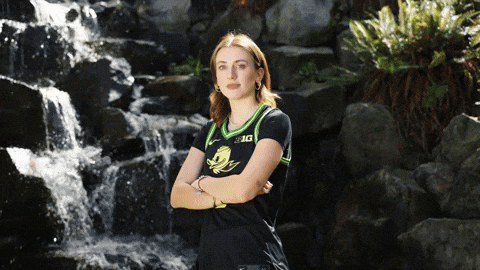 Womens Basketball Oregon GIF by GoDucks