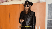 Scared Sunglasses GIF