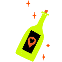 Celebration Cheers Sticker by cityblogwuerzburg
