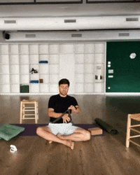 Yoga Pose GIF by YOGABODY