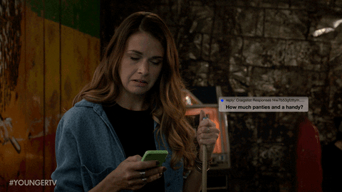tv land text GIF by YoungerTV