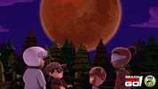 full moon halloween GIF by PBS KIDS
