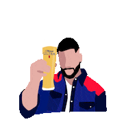 Beer Drinking Sticker by Michelob Ultra México