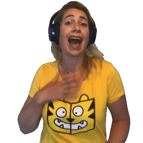 dewaanzinnigepodcast not funny hysterical grappig stop laughing Sticker